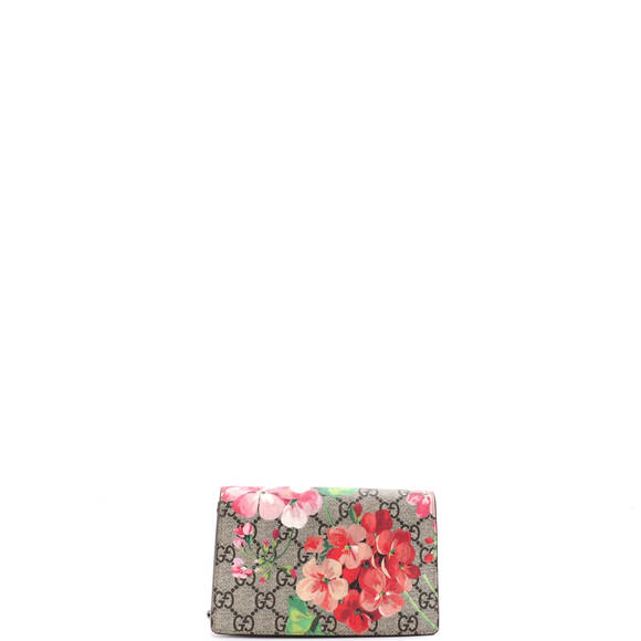 Gucci Super Mini Dionysus Bag Blooms Print GG Coated Canvas - Picture 3 of 6